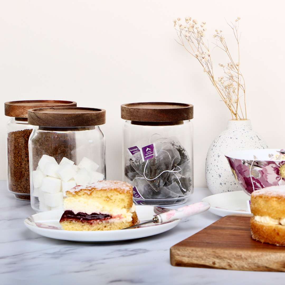 Glass Storage Jars | These glass storage jars are airtight, keeping your food fresh and delicious.