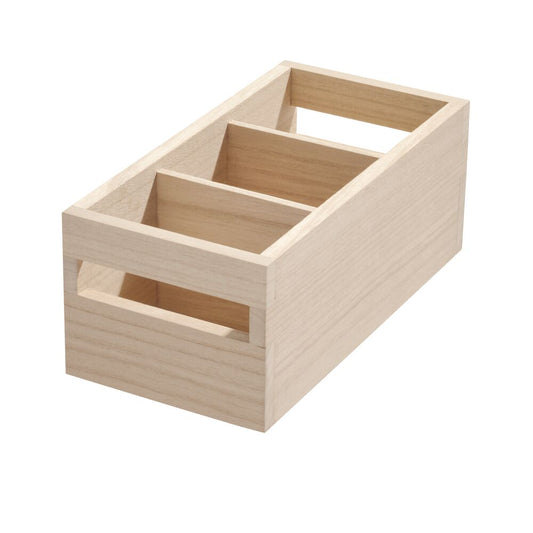 iDesign Wood Handled Packet Organiser