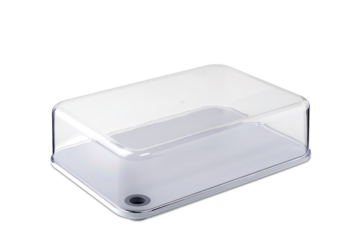 Fridge Organisers | Cheese storage box with a removable chopping / serving board