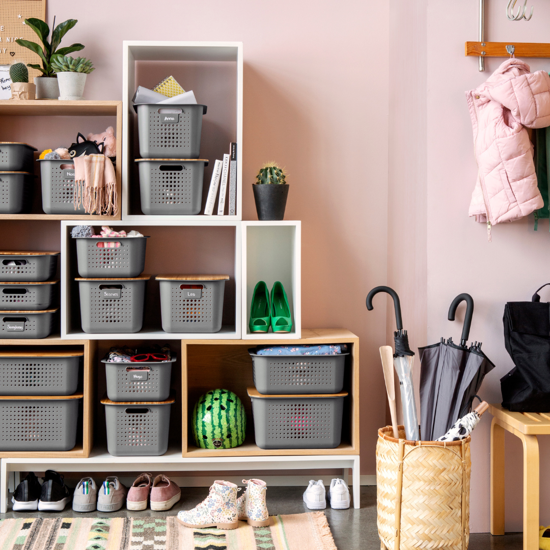 SmartStore Storage Basket Taupe